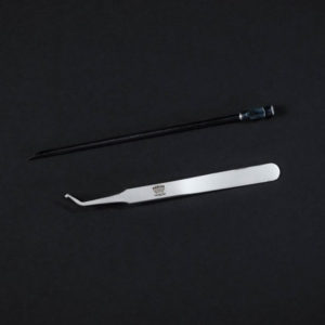 Tunnelating needle & forceps