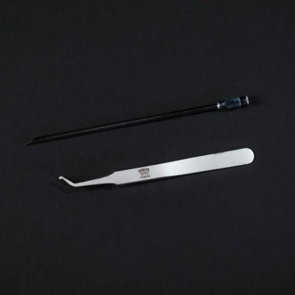 Tunnelating needle & forceps