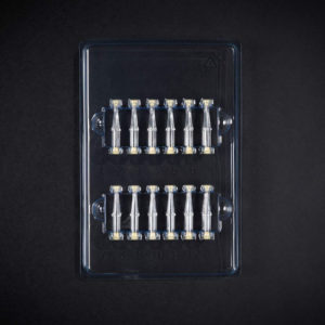 Microvial rack