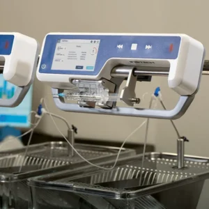 P400 Syringe Pump in Rack