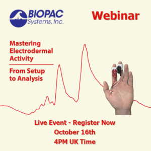 Mastering Electrodermal Activity Webinar