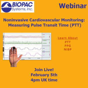 BIOPAC Webinar: Measuring Pulse Transit Time