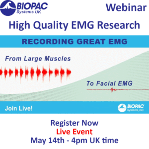 High Quality EMG recording webinar announcement