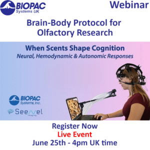 BIOPAC Webinar Announcement: Brain-Body Protocol for Olfactory Research